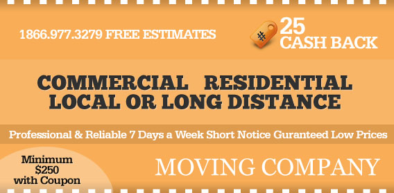$125 Moivng discount in Bethesda VA